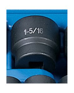 SOC 1-5/16 1/2D IMP 6PT Grey Pneumatic 2042R