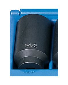 SOC 1-1/2 1/2D IMP 6PT DP Grey Pneumatic 2048D