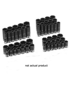 3/8" Drive x 21mm Deep Duo-Socket - 6 Point Grey Pneumatic 81021MD