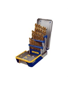 29PC DRILL BIT INDUSTRIAL SET CASE, TIN COATED Hanson 3018003