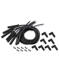 HOLLEY 561-113 Spark Plug Wire Set Univ GM LS Cut to Fit - Black