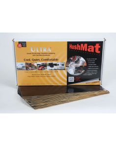 Ultra Floor/Dash Kit- 20 pc 12in.x23in. Black HUSHMAT 10400