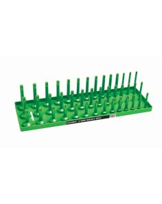 1/2" SAE 3-Row Socket Tray - Green Hansen Global 12033