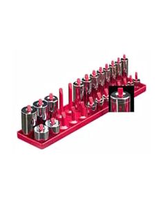 Hansen Global 1201 1/2" Peg Style Socket Rack SAE