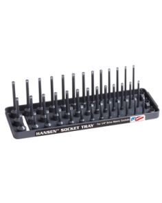 1/4" Gray Metric 3 Row Deep Semi Deep & Regular Socket HANSEN GLOBAL  INC. 14023