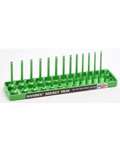 1/4" Dr. Green Metric Deep & Regular Socket Holders HANSEN GLOBAL  INC. 1404