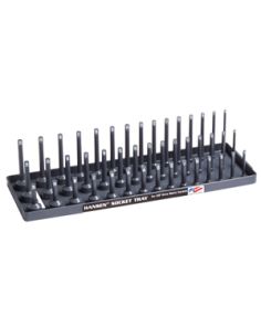 3/8" Gray Metric 3 Row Deep Semi Deep & Regular Socket HANSEN GLOBAL  INC. 38023