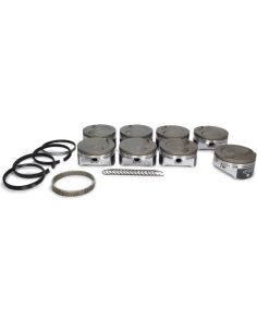 LS 6.0/6.2L Dish Forged Piston/Ring Set 4.010 ICON PISTONS IC533CAKTS.010