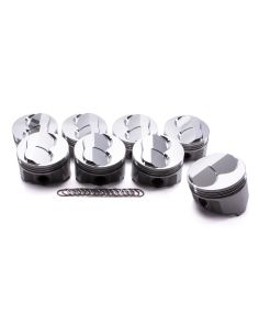 SBC Forged Domed Piston Set 4.030 Bore ICON PISTONS IC802.030