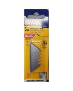 5PK 4 POINT CARBON UTILITY BLADE Irwin Industrial 2014097