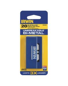 BI-METAL RAZOR BLADES "BLUE BLADE" 20PK Irwin Industrial 2084200