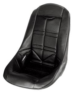 P/S Low Back Seat Cover Black Vinyl JAZ 150-121-01