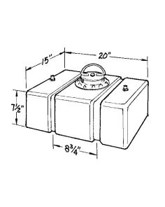 8-Gallon C/T Fuel Cell  JAZ 200-008-01