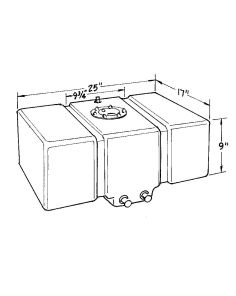 16-Gallon Drag Race Cell  JAZ 250-016-01
