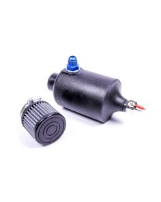 Black Breather Tank w/-10an Fitting JAZ 605-125-01