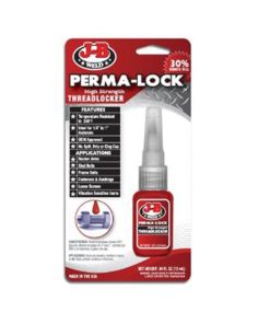 J-B Weld Perma-Lock 13ml. Red Threadlocker J B Weld 27113