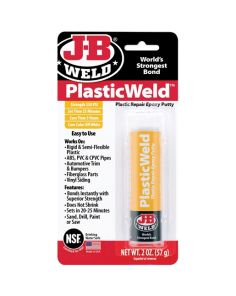 J-B Kwikplastic epoxy putty stick J B Weld 8237
