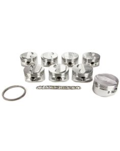 SBC Domed Piston Set 4.155 Bore +3cc JE PISTONS 173586