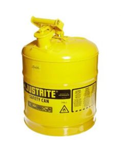 5Gal/19L Safety Can Yellow Justrite Mfg. Co. 7150200