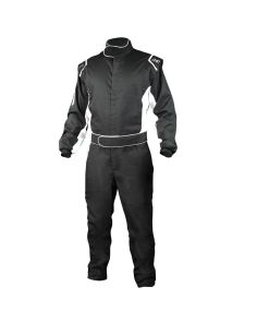 K1 RACEGEAR 20-CHL-NW-S Suit Challenger Black Small SFI 3.2A/1