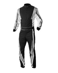Suit Victory Black Medium / Large SFI 1 K1 RACEGEAR 20-VIC-N-ML