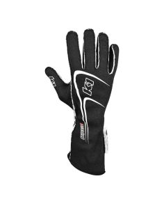 Glove Track 1 Black 3X- Small Youth K1 RACEGEAR 23-TR1-N-3XS