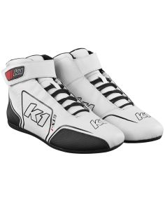 Shoe GTX-1 White / Black Size 12 K1 RACEGEAR 24-GTX-W-12