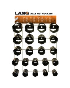 Axle Nut Display 22 Pc Lang Tools 1291