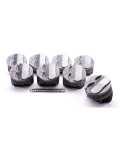 SBC Domed Piston Set 4.030 Bore +4cc KB PERFORMANCE PISTONS 9904HC.030