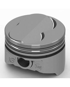SBC Domed Piston Set 4.030 Bore +5cc KB PERFORMANCE PISTONS KB105.030
