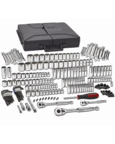 216 PC 1/4" 3/8" & 1/2" DR MECHANICS TOOLS SET GearWrench 80933