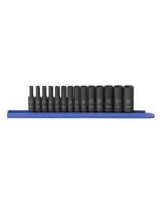 14 PC. 1/4 DR IMP SOC SET MM DP GearWrench 84909