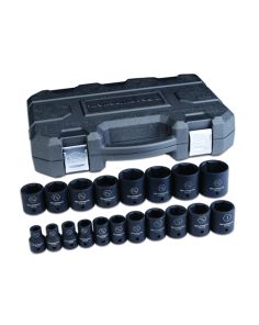 19 PC. 1/2" DR 6 PT SAE IMP SOC SET GearWrench 84932N