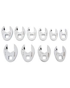 10-PC Ratcheting Crowfoot MM Set GearWrench 89119