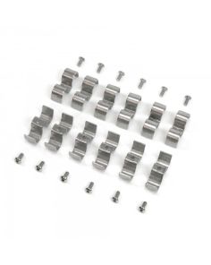 3/8 Stainless Double Line Clamps KEEP IT CLEAN KICLC2375