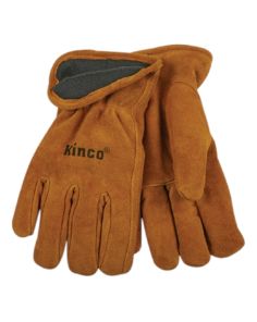 PREMIUM SPLIT COWHIDE DRIVER, HEATKEEP Kinco International 50RL-L