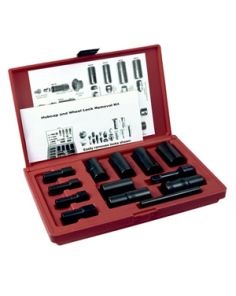 KEN TOOL 30171 13 Piece Deluxe Lug Wheel Lock Removal Set