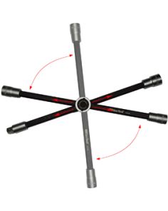 Easy STOW & Go 4 Way HD Lug Wrench KEN TOOL 35636