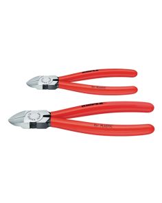 2-Piece Flush Cut Diagonal Cutters Set Knipex 9K 00 80 90 US