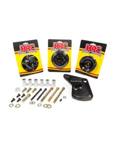 Pulley Kit Serpentine Ford 347SR/JR 12% Red. KRC POWER STEERING KIT 66347612