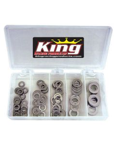 Stainless Washer Kit .030 145pc KING RACING PRODUCTS 2720