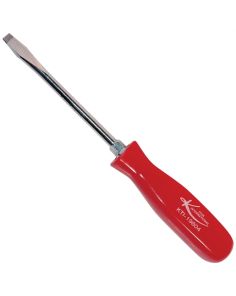 4 in. Slotted Screwdriver with Red Square Handle ( K Tool International KTI-19804