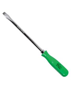 8 in. Slotted Screwdriver with Green Square Handle K Tool International KTI-19908