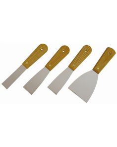 4 PIECE SCRAPER/PUTTY KNIFE SET K Tool International KTI-70004