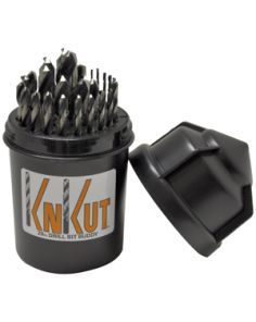 Knkut 29KK5DB 29 Piece Drill Buddy Jobber Length Drill Bit Set