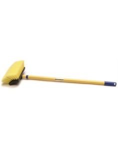 8" bi-level brush yellow brist Laitner Brush 14081