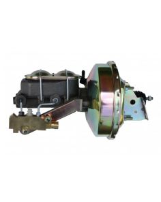 LEED BRAKES 1E1A3 9in Zinc Booster AFX 1- 1/8in Bore MC Side Mount