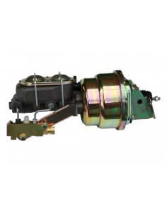 LEED BRAKES 1K1A1 7in Dual Zinc Booster AF X 1-1/8in Bore Master