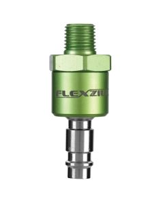 Flexzilla High Flow Ball Swivel Plug 1/4 Body 1/4M Legacy Manufacturing A53440FZBS
