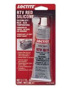 RTV Red Silicone Sensor Safe 80ml/2.7oz LOCTITE 492001